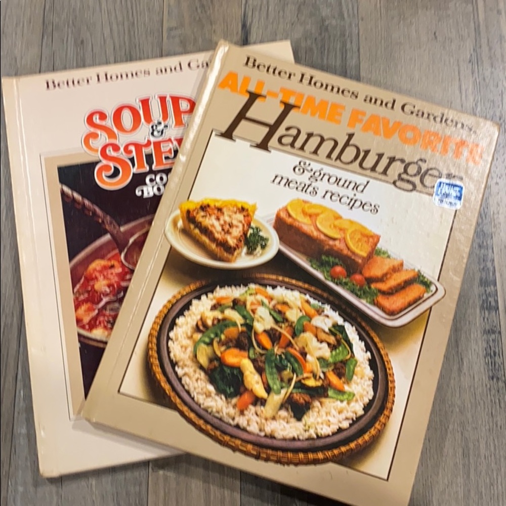Vintage Better Homes and Gardens Cookbooks